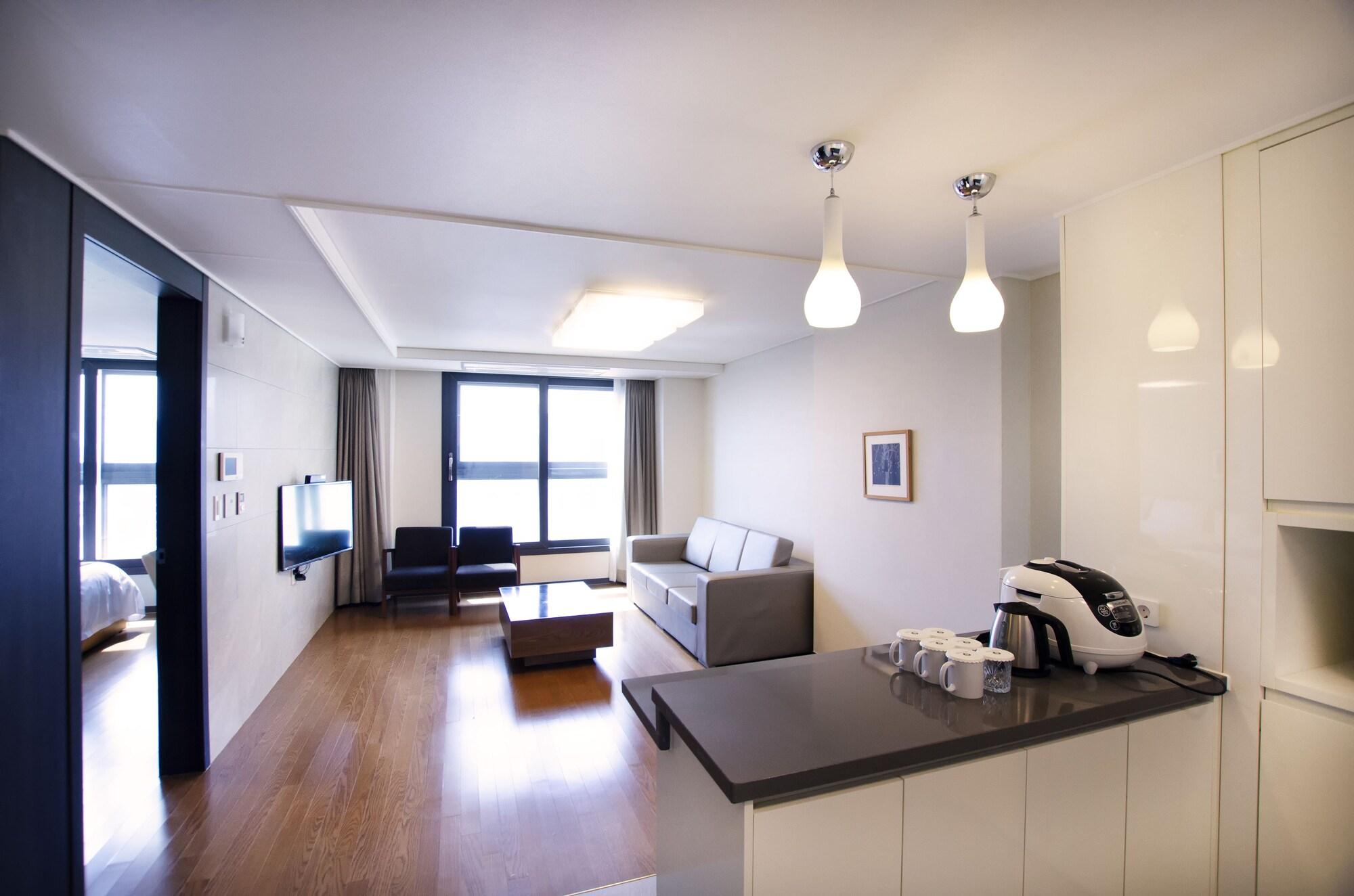 Plea De Blanc Hotel & Residence Puszan Kültér fotó